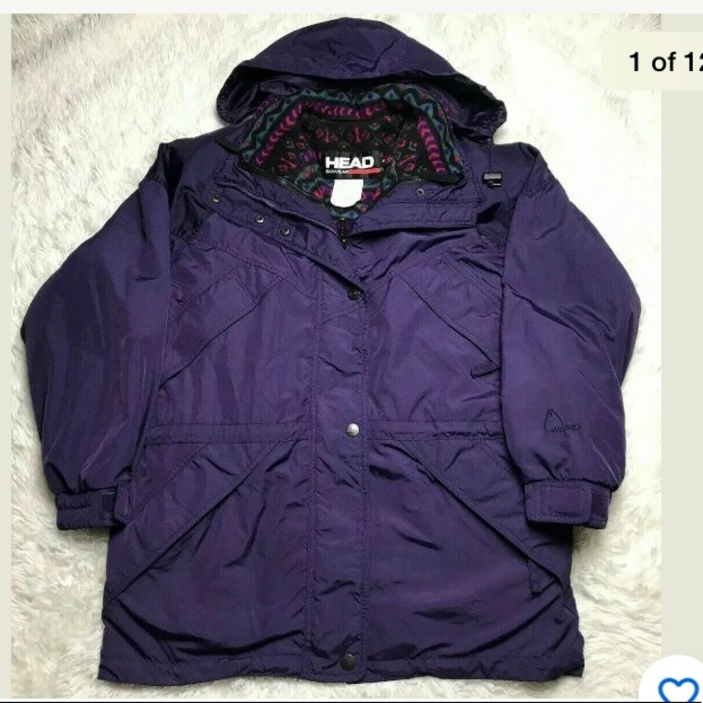 HEAD Vintage Ski 2-in-1 Aztec Fleece Lined Jacket